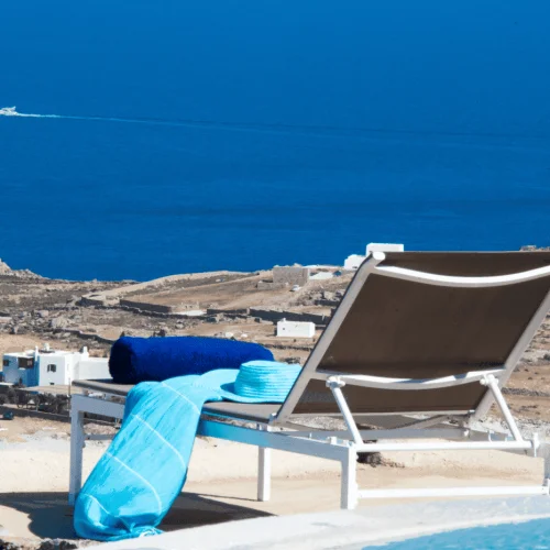 Vista libera sul Mar Egeo