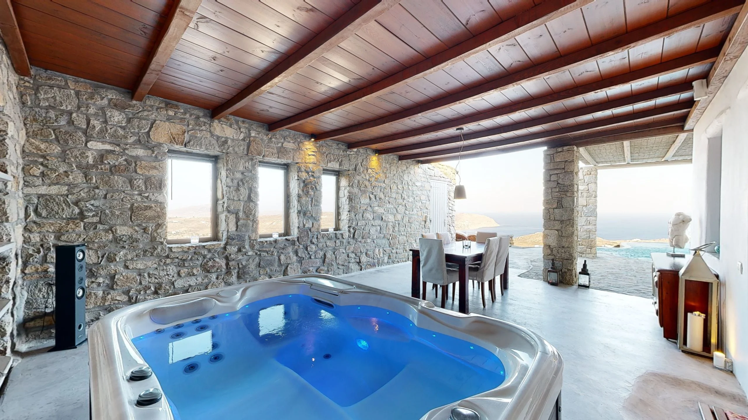 greek hotel private pool