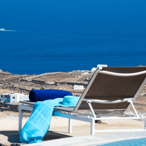 Unobstructed views to the Aegean sea