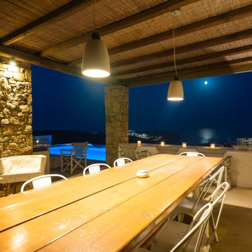 Dining patio