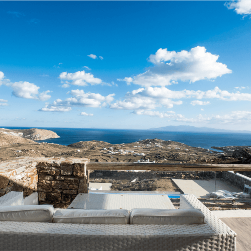 Breathtaking sea view terrace